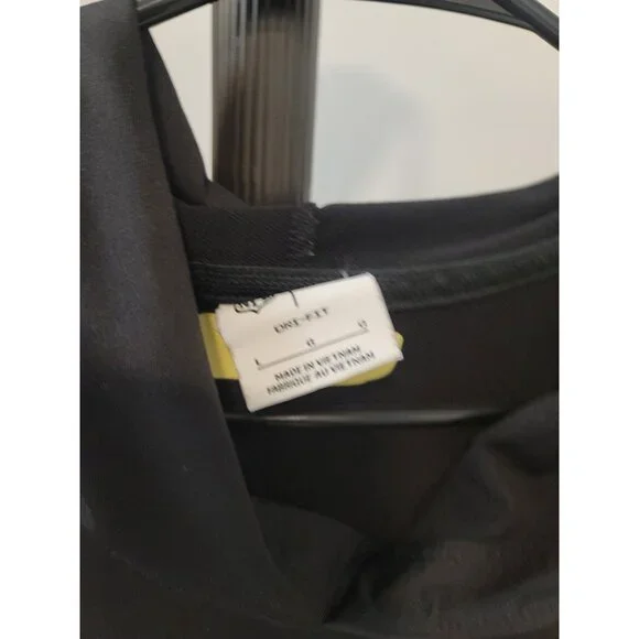 NIKE ATLANTA FALCONS TEAM PLAYER ISSUED HOODIE BLACK Men’s L TJ Yates - Picture 4 of 9